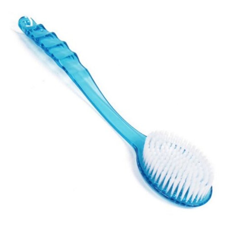 Bath Brush Long Handle Massage Light Sky Blue