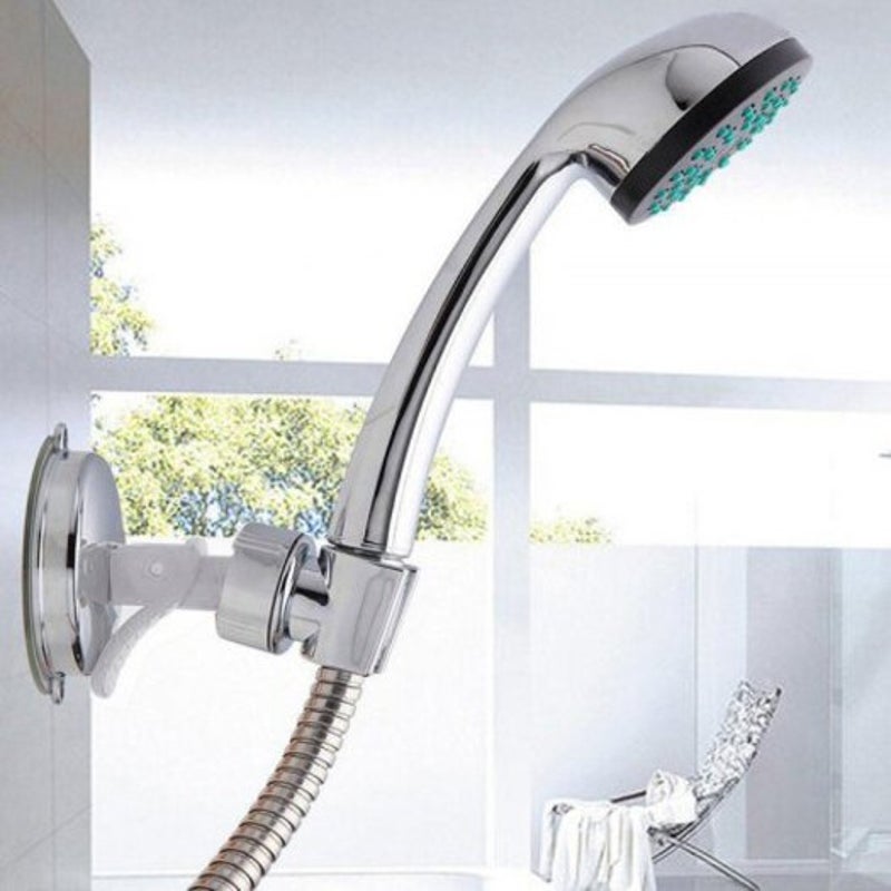 Bathroom Shower Head Holder Silver