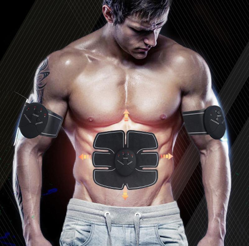 Abs Stimulator Muscle Abdominal Workouts Portable Ems Fitness Equipment For Abdomen / Arm Leg