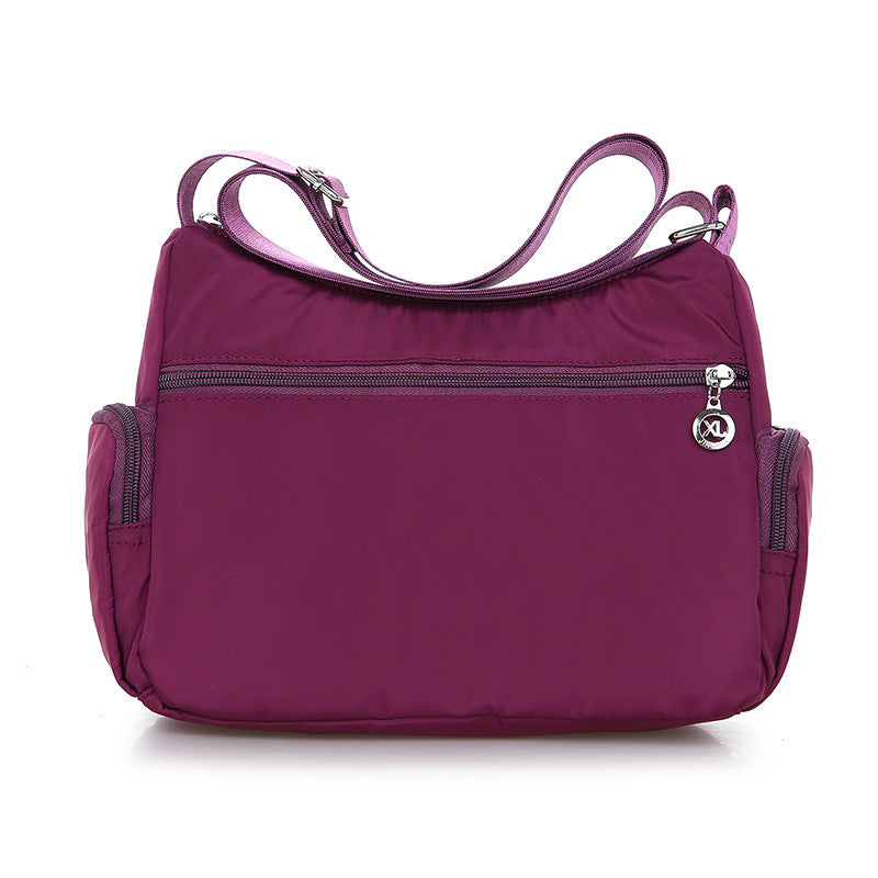 Women Shoulder Bag Multi-Pocket Design Waterproof Casual Crossbody