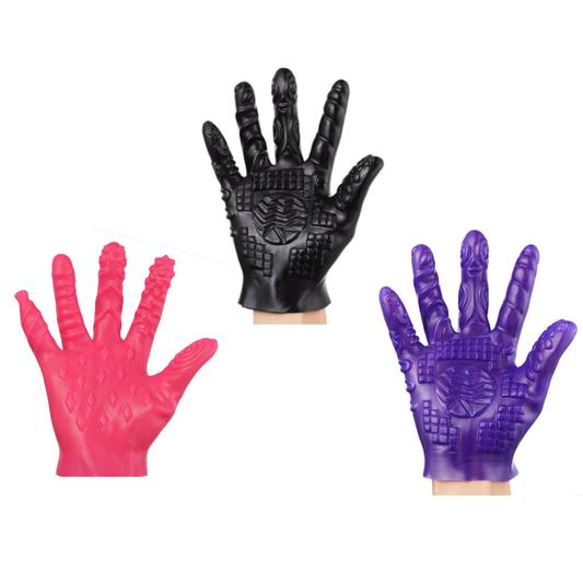 Bdsm Sex Gloves Massage Masturbator Erotic Bondage Kink Fetish Restraint