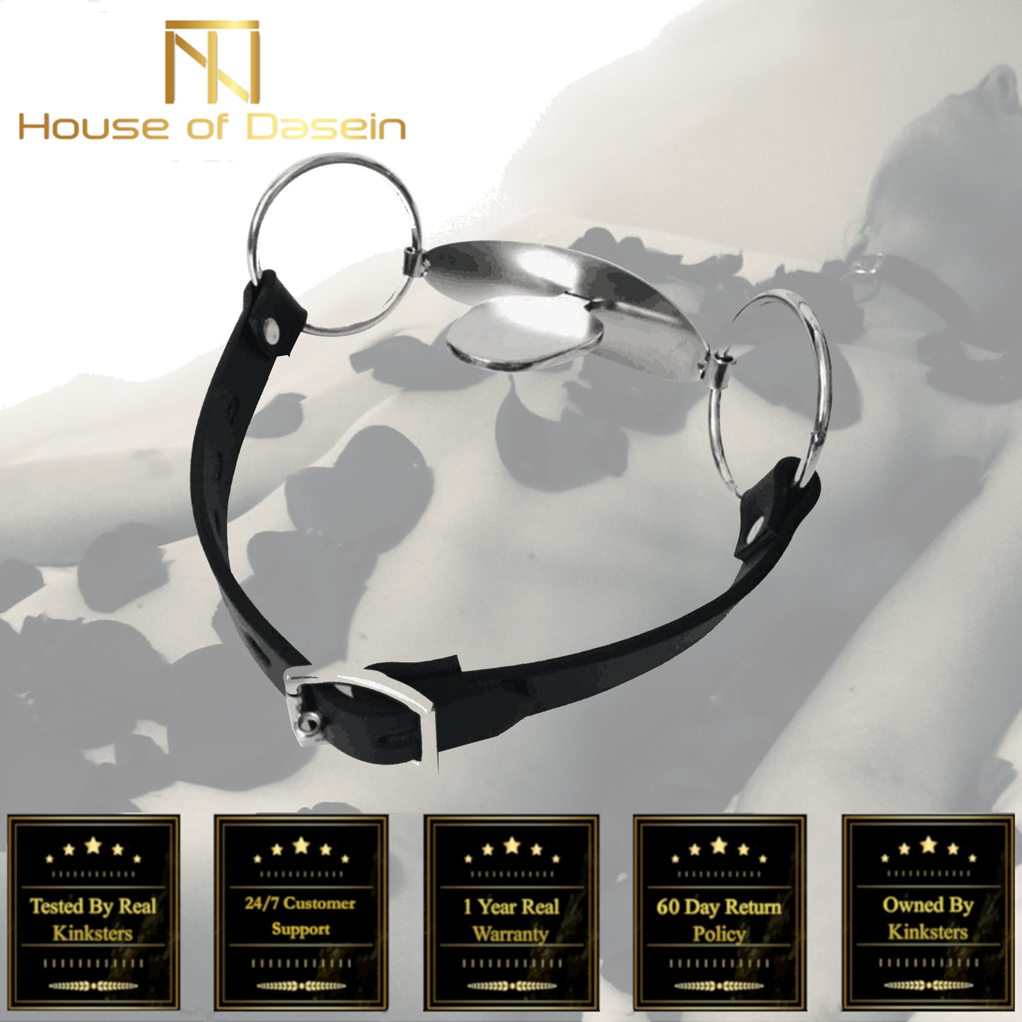 Bdsm Full Steel Tongue Bondage Restraint Mouth Plug Gag