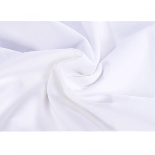 Bed Linen Pure White Quilt Covers 3 Pieces Set King