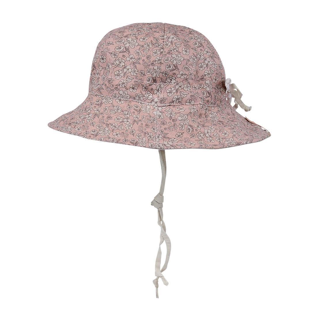 Bedhead Heritage Reversible Bucket Hat Florence/Flax S