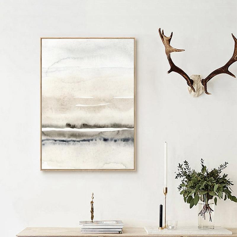 Nordic Watercolor Canvas Prints