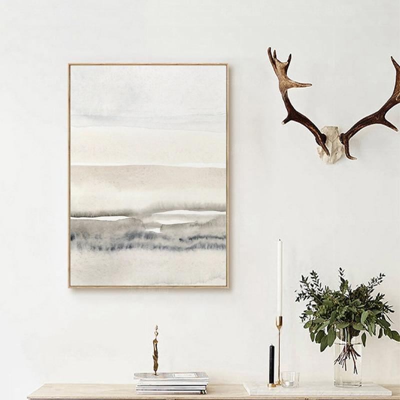 Nordic Watercolor Canvas Prints