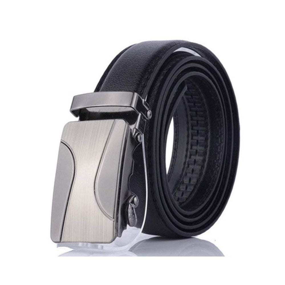 Belts Men's Leather Automatic Buckle Fashion Dress