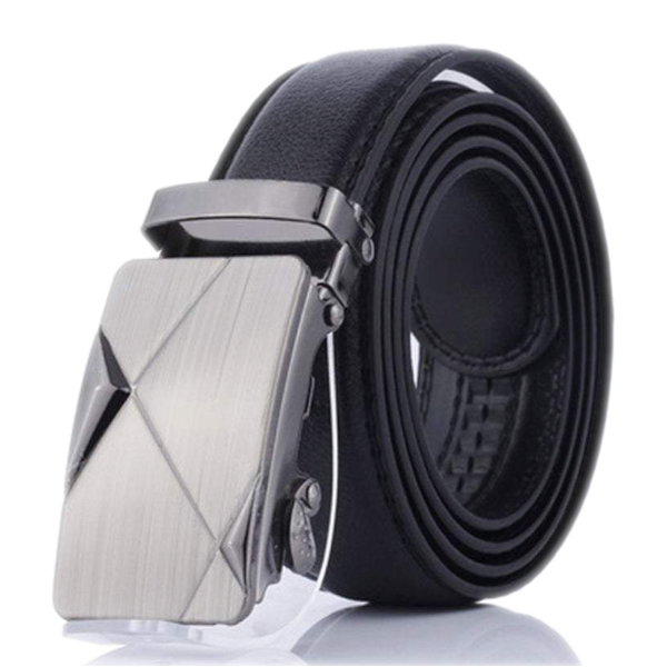 Belts Men's Leather Automatic Buckle Fashion Dress