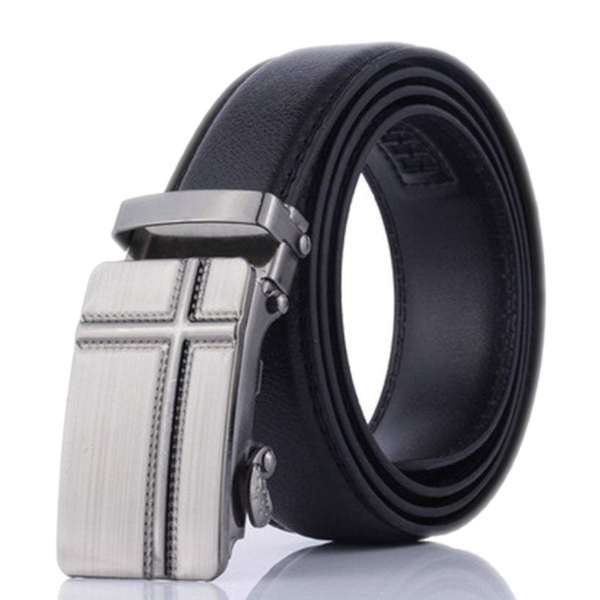 Belts Men's Leather Automatic Buckle Fashion Dress