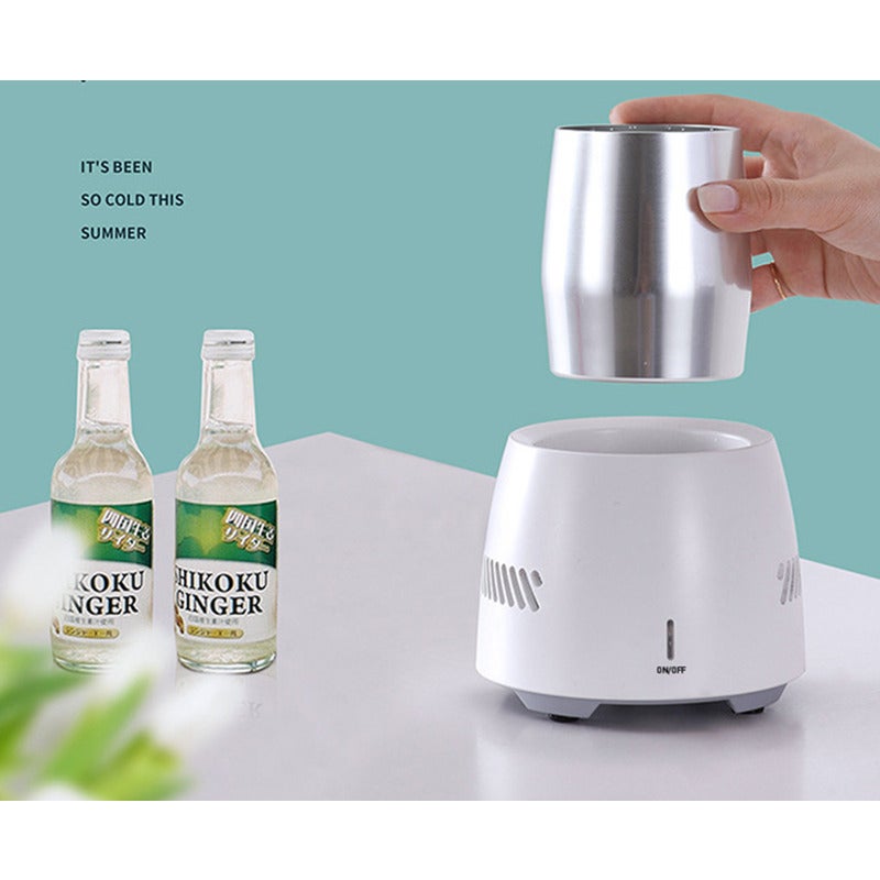 Beverage Mug Cooling Cup Cooler For Office Home Desk Use Electric Plate Accessories With Aluminum Milkwine Cola Beer