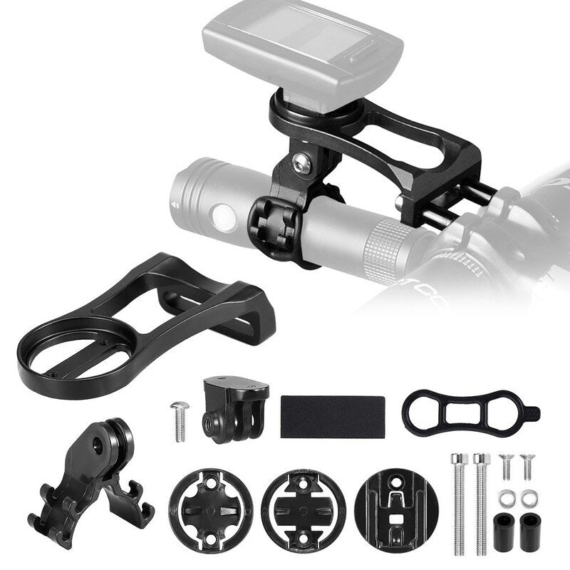Bicycle Computer Camera Mount Holder Black