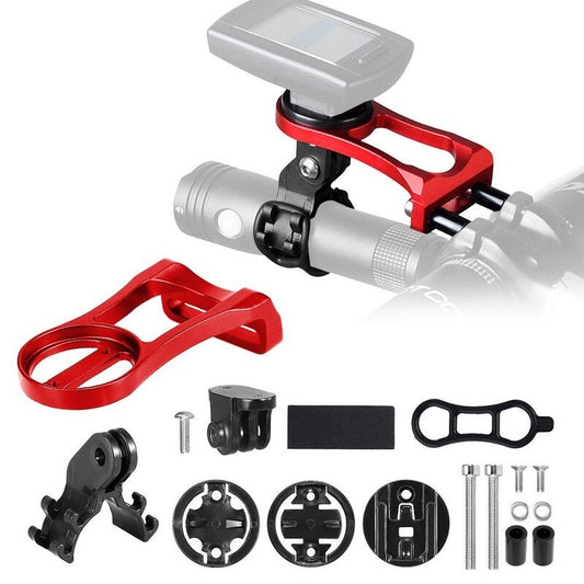 Bicycle Computer Camera Mount Holder Red