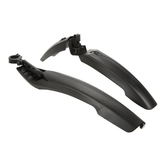 Bicycle Fender Mtb Mountain Bike Cycling Front Rear Led Mudguard Set Durable Guards With Tail Light Black