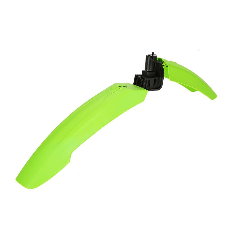 Bicycle Fender Mtb Mountain Bike Cycling Front Rear Led Mudguard Set Durable Guards With Tail Light Green