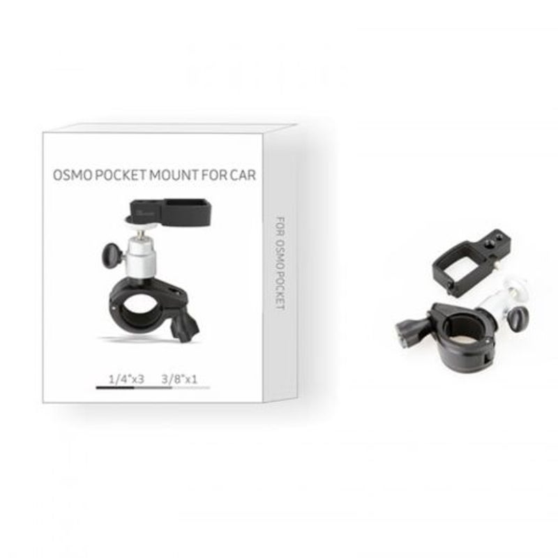 Bicycle Mount Holder For Dji Osmo Pocket Gimbal Black