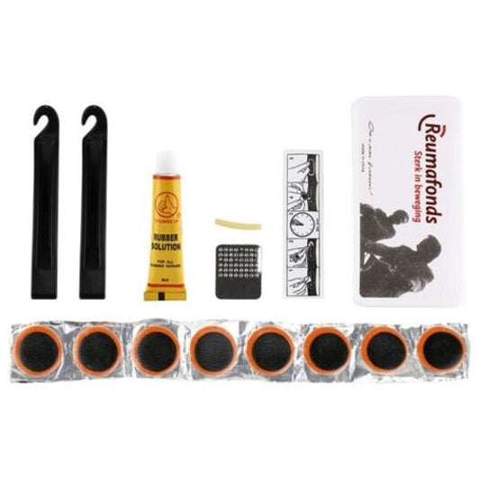 Bicycle Tire Repair Kit 2 Pieces With 8 Inner Tube Tablets White