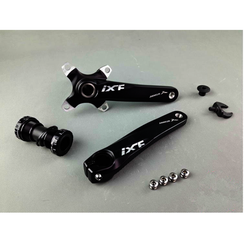 Bicycle Crank Middle Shaft Aluminum Alloy Crankset Bike Accessories
