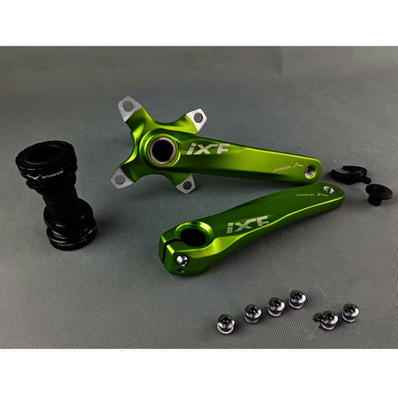 Bicycle Crank Middle Shaft Aluminum Alloy Crankset Bike Accessories