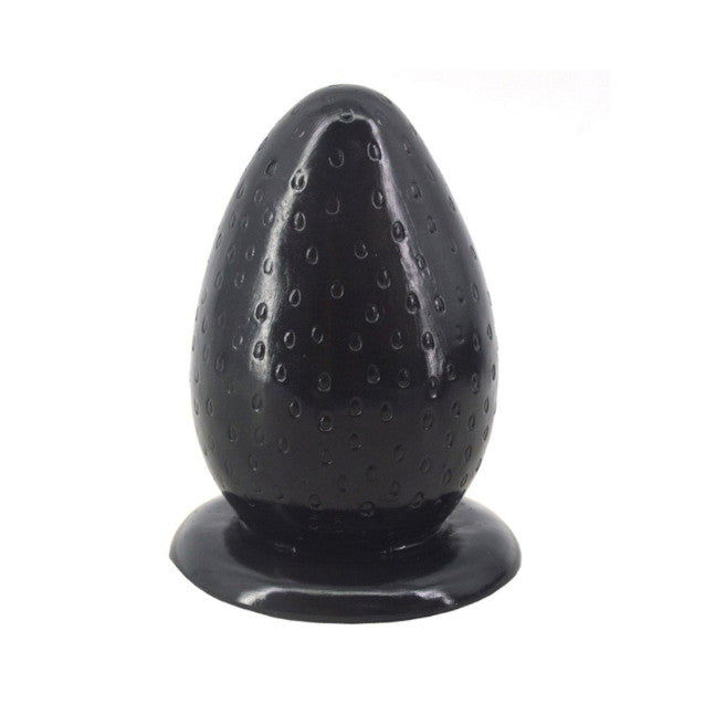Big Huge Anal Plug With Suction Cup Novelty Strawberry Butt