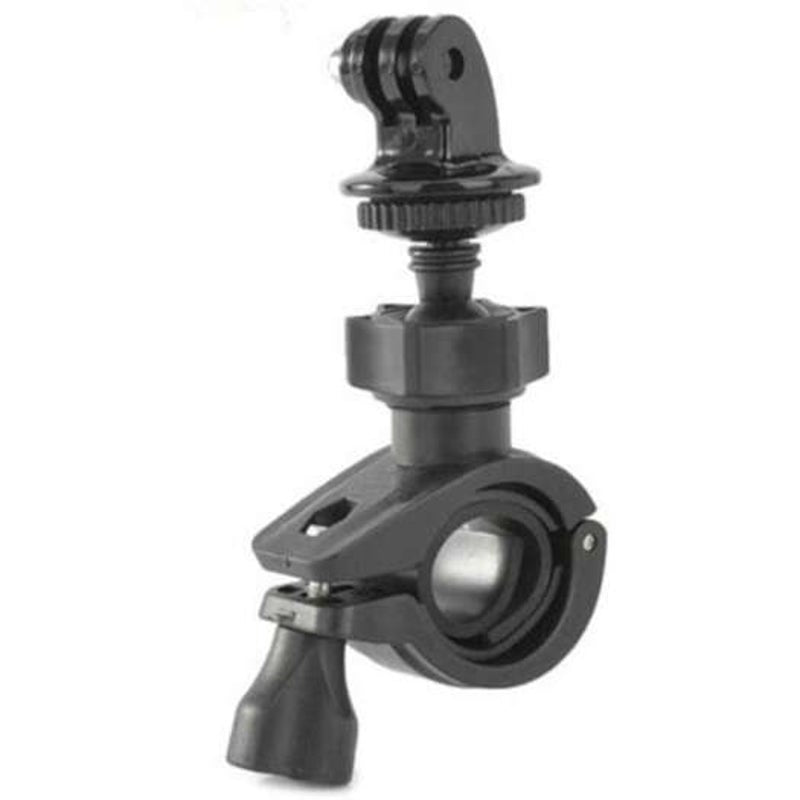 Bike Bicycle Handlebar Mount Holder Long Screw Adapter Black