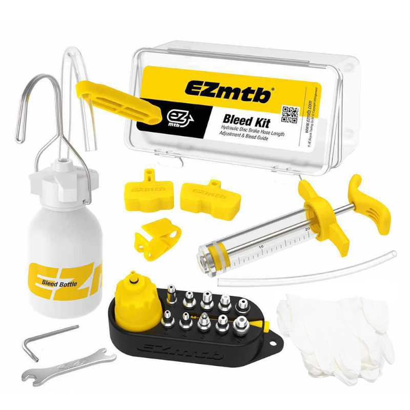 Bike Hydraulic Disc Brake Bleed Tool Bleeder Kit Mtb Bicycle Bleeding Set