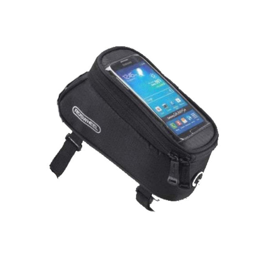 Bike Phone Holders Cycling Bicycle Front Top Tube Frame Bag Transparent Pouch Audio Extension Line