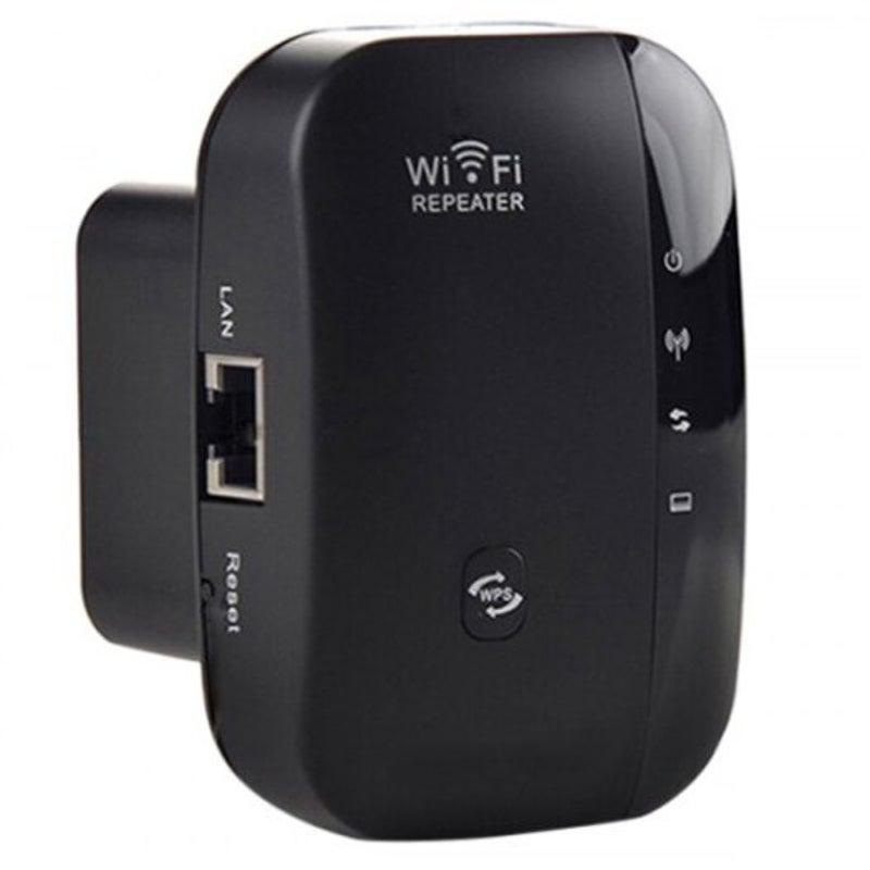 W1 Wifi Wall Mount Wireless Router Black