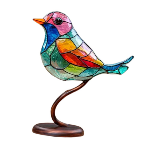 Birds On Branch Desktop Ornaments Home Decor For Bedroom Living Room And Office