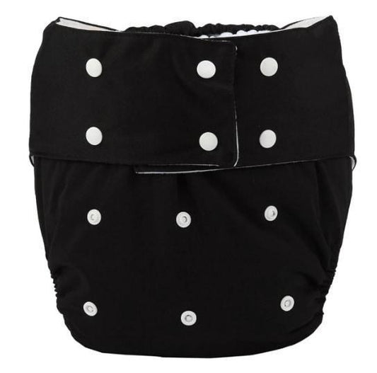 Black Adult Diaper Abdl Play Accessories