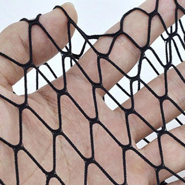 Black Fishnet Stockings Lingerie Mesh One Size Stretchy Durable For Women