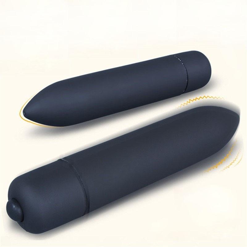 Powerful Black Mini G Spot Vibrator 10 Speeds Waterproof