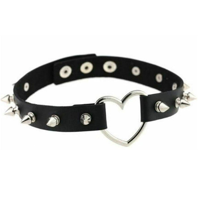 Black Collar Choker Slave Submissive Bondage Kink Fetish Restraint
