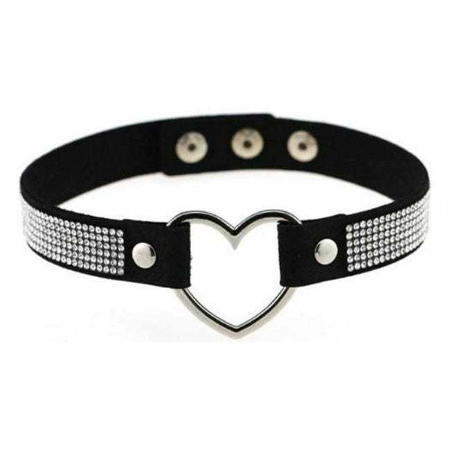 Black Collar Choker Slave Submissive Bondage Kink Fetish Restraint
