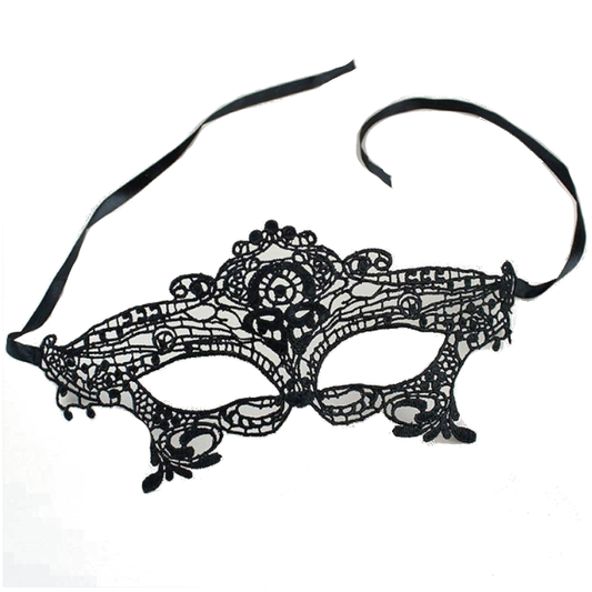 Black Lace Sexy Erotic Eye Mask Cosplay Bondage Kink Bdsm Fetish Restraints