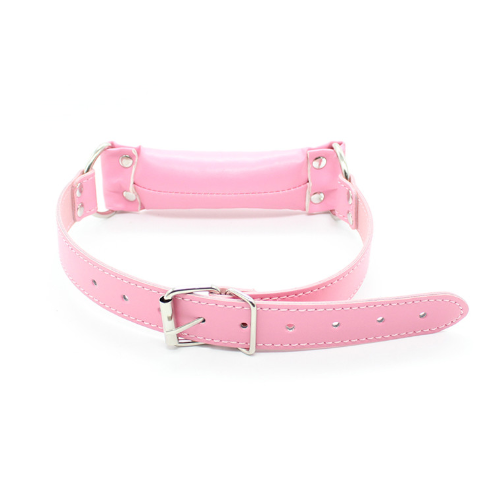 Black Pink Bit Pet Play Pony Horse Puppy Mouth Gag Bondage Bdsm Restraints