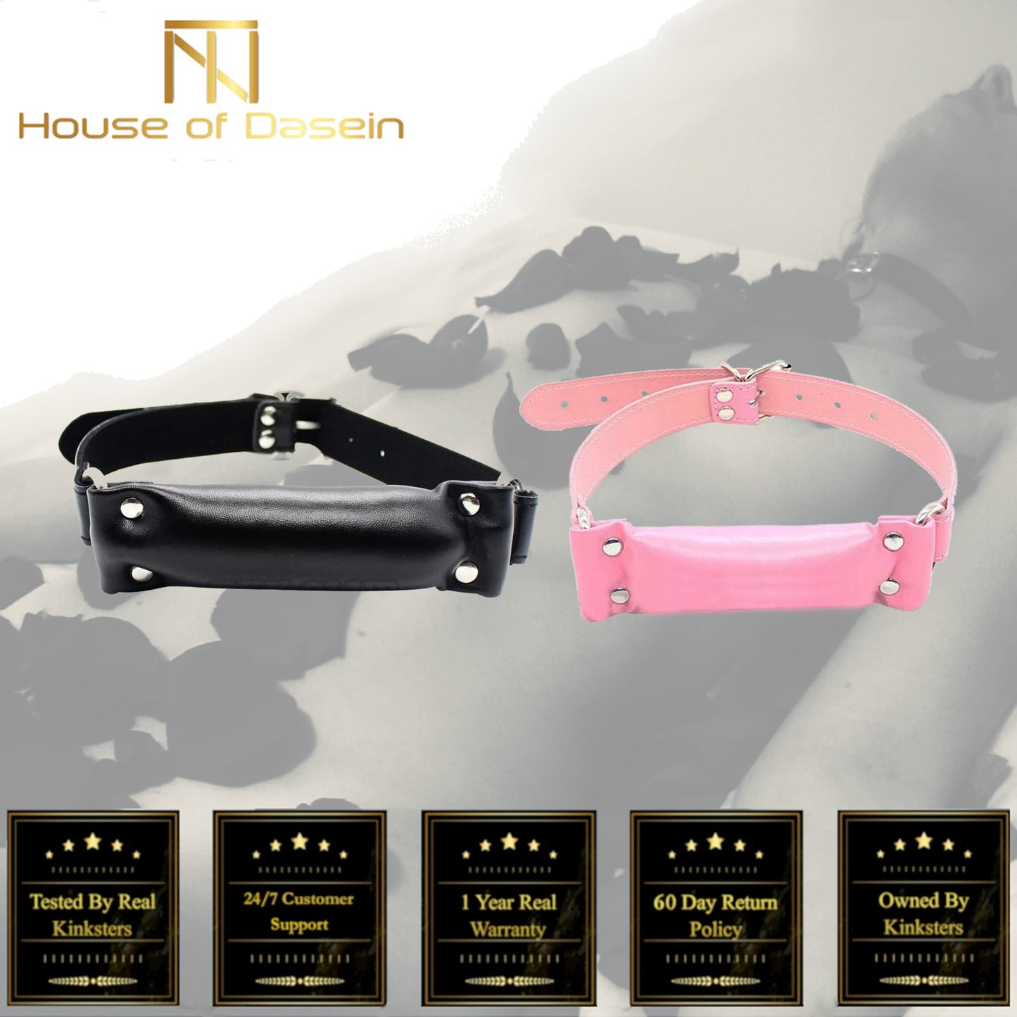 Black Pink Bit Pet Play Pony Horse Puppy Mouth Gag Bondage Bdsm Restraints