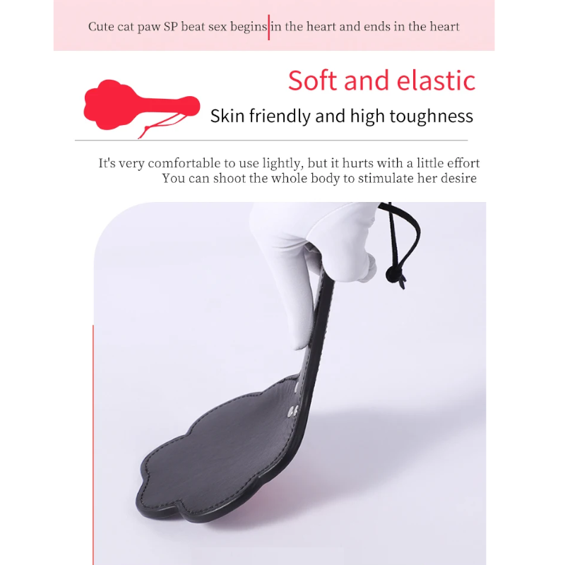 Blackwolf Cute Bdsm Spanking Paddle Beat Cat Claw Sex Slave Kinky Sm Products Bondage Whip Toys For Couples Games