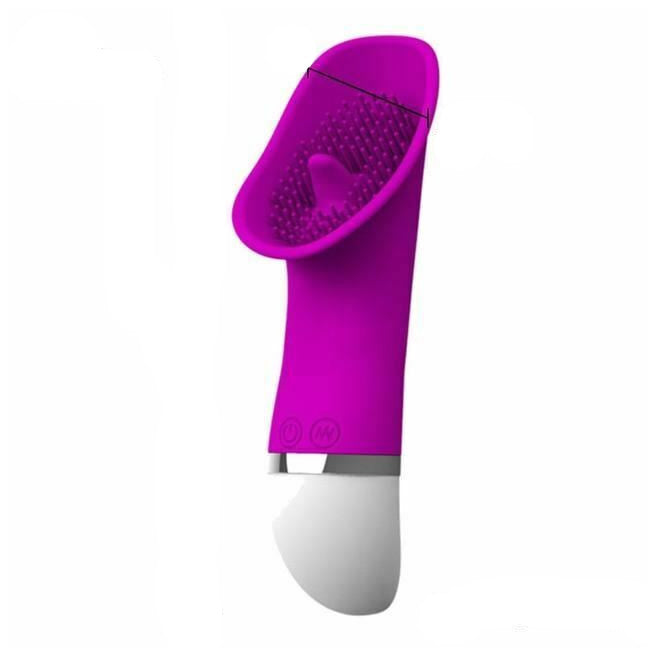 Blowjob Tongue Clitoral Vibrator Oral Nipple Stimulator Massage Sex Toy