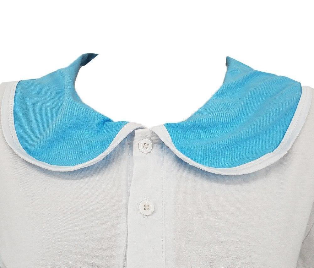 Blue Collared Onesie Abdl Ddlg Kawaii Clothing