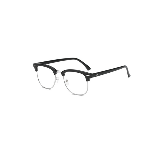 Blue Light Blocking Myopia Glasses Semi Rimless Lens Eyewear Frame 1