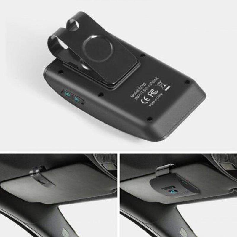 Bluetooth Handsfree Car Sun Visor / Kit Multipoint Speakerphone 09
