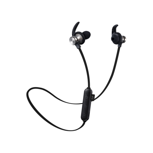 Bluetooth Headset 5.0 Pluggable Card Mp3 Wireless Sports Binaural True Stereo Hanging Neck Mag - Netic Earplugs