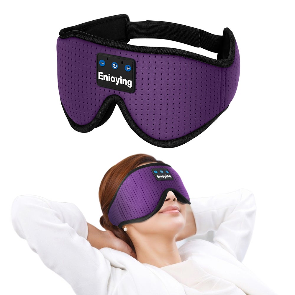 Bluetooth Sleeping Headphone 3D Eye Mask Wireless Eyemask With