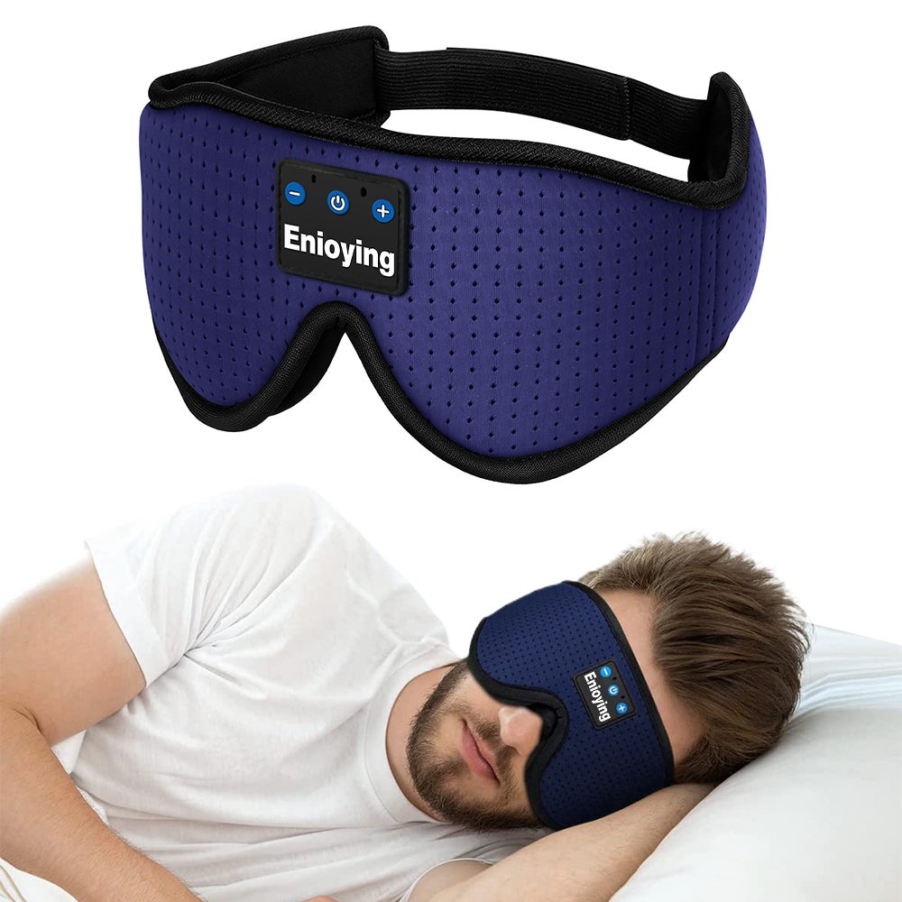 Bluetooth Sleeping Headphone 3D Eye Mask Wireless Eyemask With