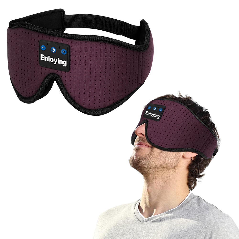 Bluetooth Sleeping Headphone 3D Eye Mask Wireless Eyemask With