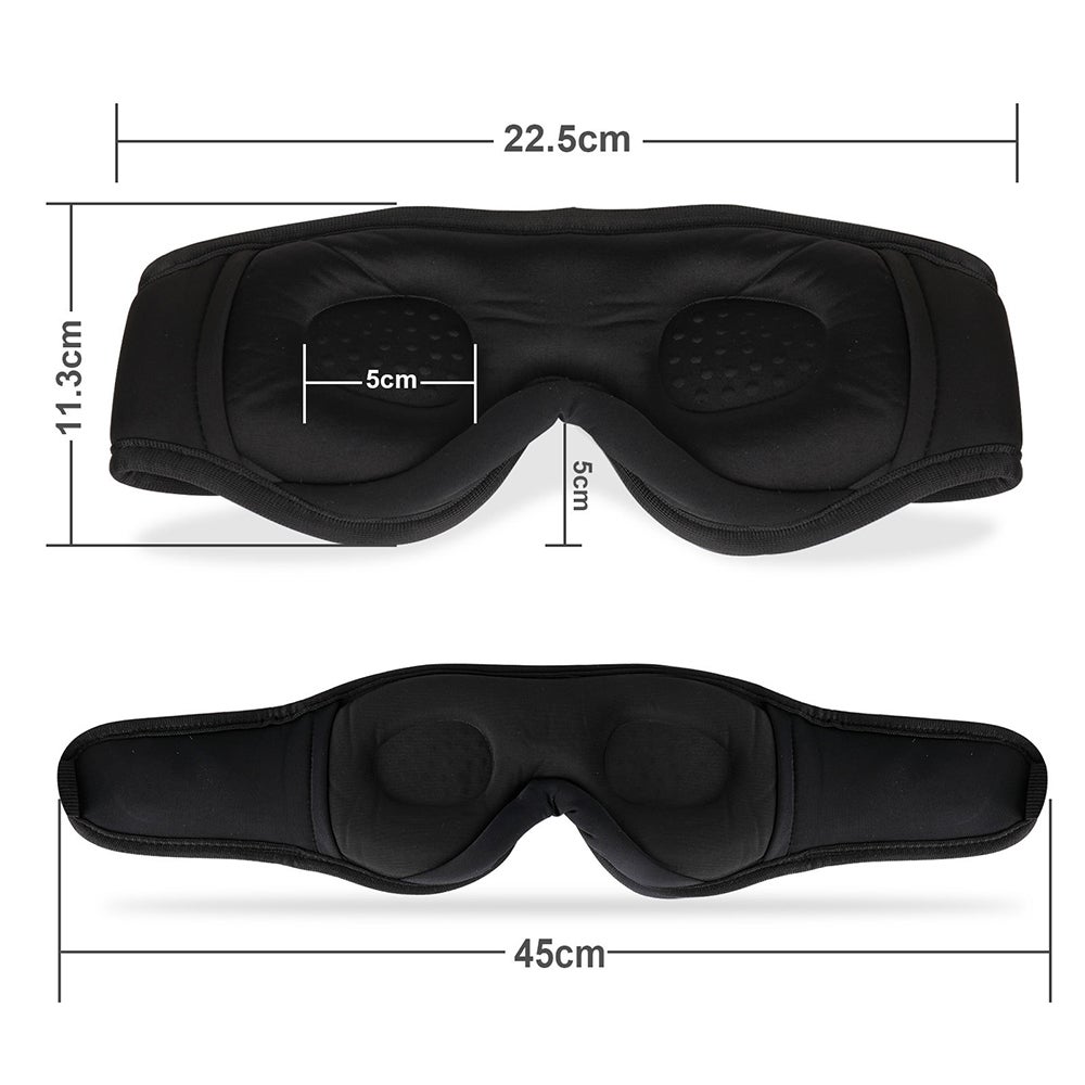 Bluetooth Sleeping Headphone 3D Eye Mask Wireless Eyemask With