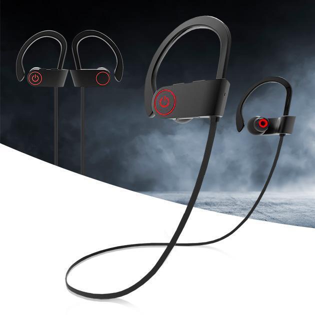 Earphones Earpieces Black Bluetooth Wireless