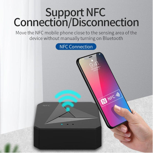 Bluetooth 5.0 Rca Audio Receiver Wireless Transmitter Low Latency Adapter For Tv Watching Pc Home Stereo
