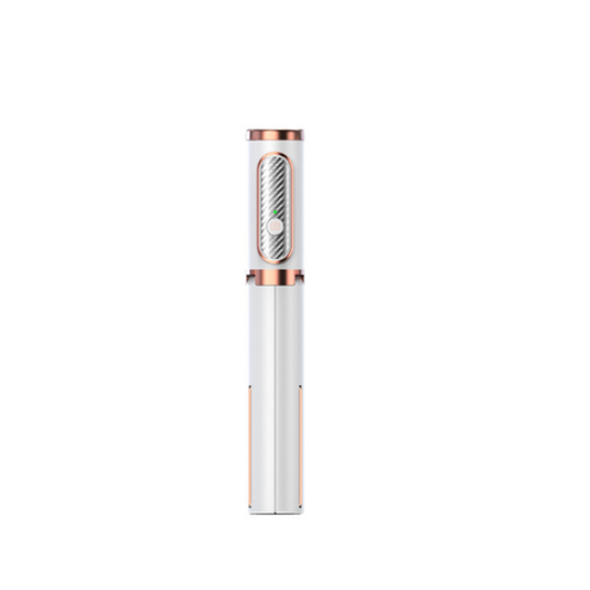 Bluetooth Remote Control Mini Selfie Stick With Reinforced Tripod White