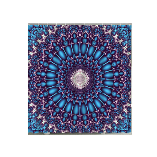 Boho Mandala Colourful Waterproof Shower Curtain Bathroom Decor